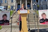 Marie-Claude Bibeau se défend après les critiques de Vincent Boutin à Sherbrooke